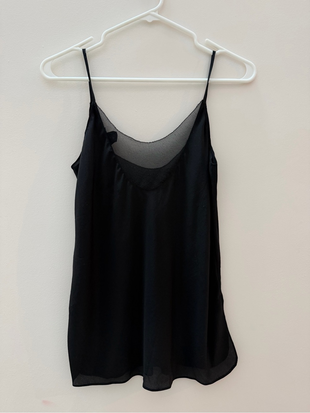 Club Monaco Arleta Top chemise soot Black Size XS